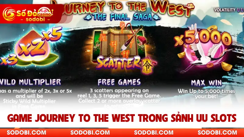 Game Journey to the West trong sảnh UU Slots