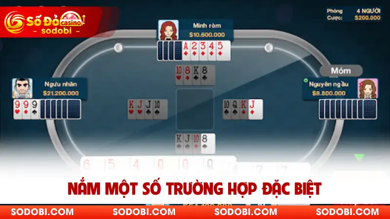 Nắm một số trường hợp đặc biệt