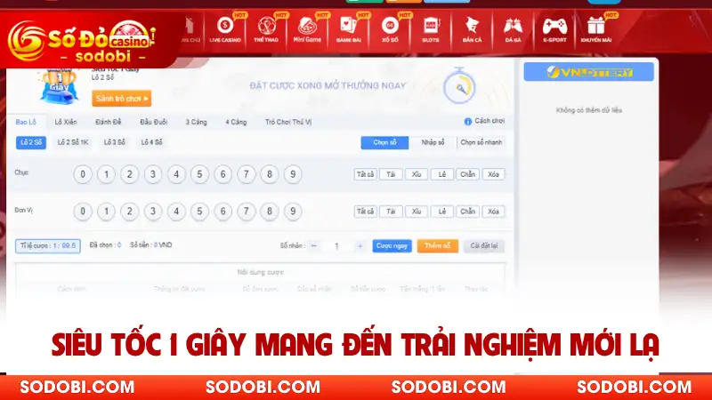 Siêu tốc 1 giây mang đến trải nghiệm mới lạ